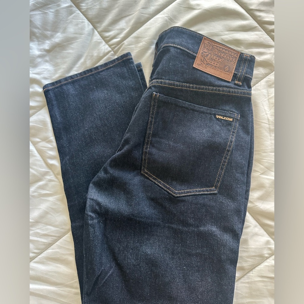 Volcom Men's Deep Indigo Slim Jeans